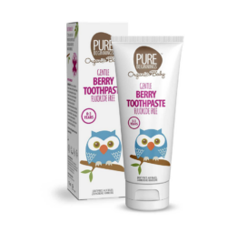 Зубная паста с натуральным ягодным вкусом Pure Beginnings с кальцием и ксилитом 0+ лет, 75 мл