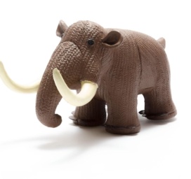 Лучшие годы Мамонт из натурального каучука, коричневая прорезыватель/игрушка для ванны без отверстий от 0+ месяцев