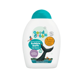 Детская пенка для ванны GOOD BUBBLE без слёз с ароматом свежего цветка лотоса и морских минералов, 400 мл