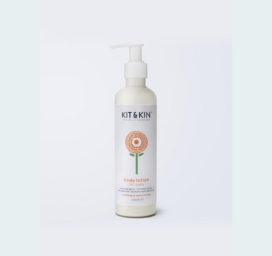 Увлажняющий и успокаивающий натуральный лосьон для тела KIT and KIN с маслом ши и экстрактом манго, 250 мл