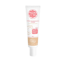 Питательный крем для лица PULPE DE VIE Nourishing Caresse Veloutee с маслом сливы, экстрактом овса и пребиотиками, 40 мл