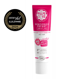 PULPE DE VIE Magic Kiss зубная паста с органическим ароматом малины и фтором для детей от 4 лет, 75 мл