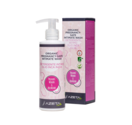 Органический успокаивающий и увлажняющий интимный гель для ежедневного использования, включая период беременности, AZETABIO, 200 мл