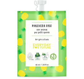 Восстанавливающая маска для лица EVERYDAY FOR FUTURE с экстрактами семян подсолнечника, касторового масла и ананаса, 40 мл