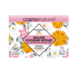 GRAVIER Cosmo Naturel 100% натуральное не содержащее пластика мыло для интимной гигиены с календулой, 85 г