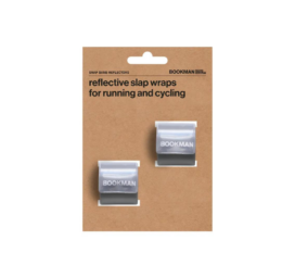 Отражатель BOOKMAN URBAN VISIBILITY с застежкой-липучкой, 2 штуки в упаковке, цвет БЕЛЫЙ