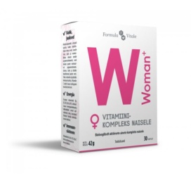 FORMULA VITALE Woman+ витаминно-минеральный комплекс для женщин для укрепления иммунной системы и увеличения энергии, 30 таблеток