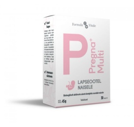 ФОРМУЛА ВИТАЛЕ PREGNA+ МУЛЬТИ витамины и минералы для беременных, 30 таблеток