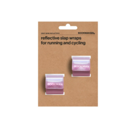 Клипса-отражатель BOOKMAN URBAN VISIBILITY, 2 штуки в упаковке, розового цвета