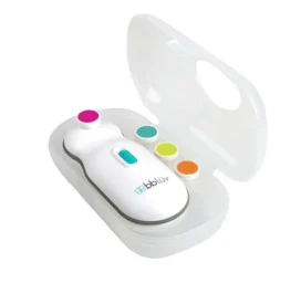 Электрическая машинка для стрижки ногтей BBLÜV Trimö с насадками разных размеров для младенцев и детей от 0+ месяцев