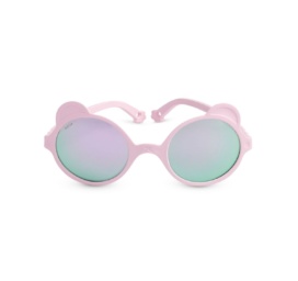 KIETLA безвинтовая и 100% неразрушимая оправа с высокой защитой от УФА и УФБ. Поляризованные детские солнцезащитные очки Bear для детей от 2 до 4 лет, цвет СВЕТЛО-РОЗОВЫЙ.
