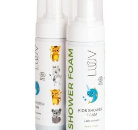 LUUV натуральная пена для душа для детей с ароматом груши, 200 мл