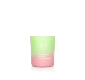 Свеча из рапсового воска JOIK Home & Spa Земляника и Ревень, 150 г