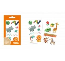 Безвредные для кожи татуировки для детей, ДИКАЯ ПРИРОДА от NAMAKI