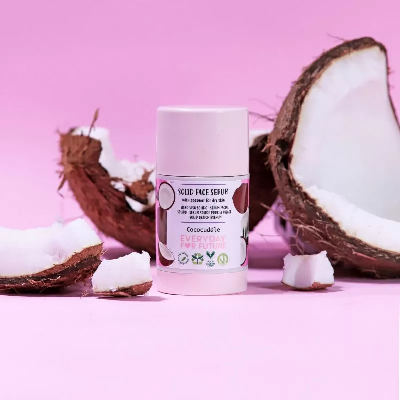 Интенсивно увлажняющая твердая сыворотка для лица Cococuddle от EVERYDAY FOR FUTURE, 30 г — изображение 2