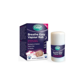 Колиеф Легкое дыхание Вапур с евкалиптом успокаивающий крем при простуде, 30 г