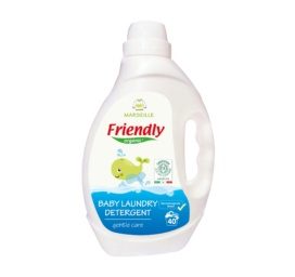 Натуральный гель для стирки FRIENDLY ORGANIC с ароматом марсельского мыла, 2000 мл