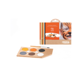 Набор из 6 натуральных красок для лица NAMAKI, ДИКАЯ ПРИРОДА