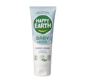 Крем от опрелостей HAPPY EARTH, 100% натуральный, защищающий кожу, без отдушек, 75 мл