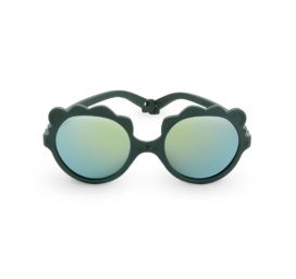 Детские солнцезащитные очки KIETLA с безвинтовой и на 100% небьющейся оправой, высокой защитой от UVA и UVB, с поляризацией LION для детей в возрасте от 2 до 4 лет, цвет ЗЕЛЕНЫЙ.