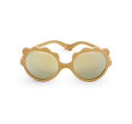 Солнцезащитные очки KIETLA с бесшарнирной и 100% небьющейся рамкой, с высоким уровнем защиты от UVA и UVB, поляризованные, модель LION для детей в возрасте от 2 до 4 лет, цвет МЁД