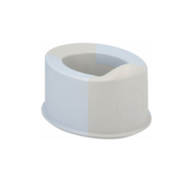 Складной и портативный горшок BUUBLA, цвет СИНИЙ-СВЕТЛО-СЕРЫЙ