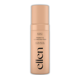ELLEN балансирующая интимная очищающая пенка с пребиотиками, 150 мл