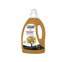 Концентрированный гель для стирки GRAVIER L'artisan Savonnier с черным мылом, 1500 мл