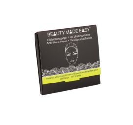 МАТИРУЮЩИЕ САЛФЕТКИ ДЛЯ ЛИЦА BEAUTY MADE EASY С ЗЕЛЁНЫМ ЧАЕМ, 80 ШТ.