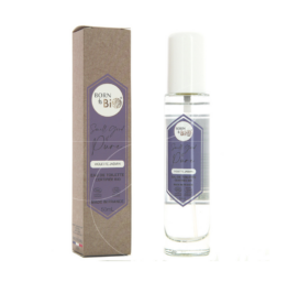 Натуральная цветочная туалетная вода BORN TO BIO с ароматом жасмина и фиалки, 50 мл