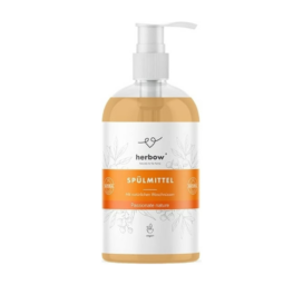 HERBOW средство для мытья посуды с мыльными орехами, аромат манго и цитрусовых, 500 мл