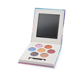 Палетка теней для век NAMAKI "Совёнок" 100% натуральная для детей, 7 цветов в коробке