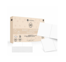 Биоразлагаемые полоски для стирки детской одежды COSMEAU с нейтральным pH, 20 применений