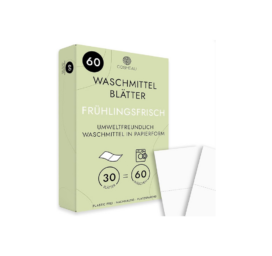 Биорасщепляемые полоски для стирки белья COSMEAU Spring, 60 использований