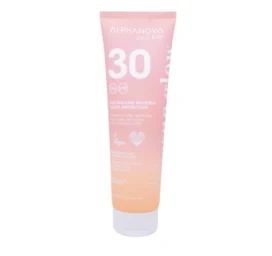 ALPHANOVA DAILY SUN SPF30 водостойкий солнцезащитный крем с маслом семян малины и маслом жожоба, аромат монои, 150 мл