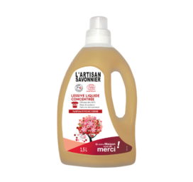 GRAVIER природный гель для стирки Artisan Savonnier с ароматом пиона и вишни, 1500 мл