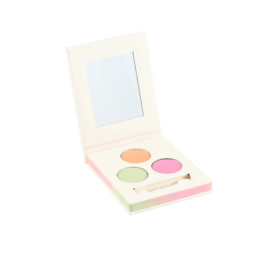 NAMAKI палетка теней для век 100% натуральная для детей 'Весна', 3 оттенка в коробке