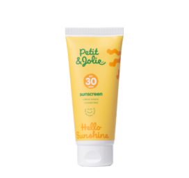 Минеральный солнцезащитный крем PETIT and JOLIE SPF30 без отдушек, 100 мл