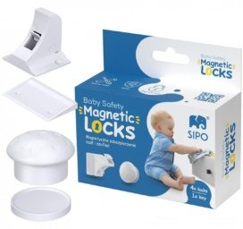 Детские магнитные замки для шкафчиков SIPO, 4 шт.