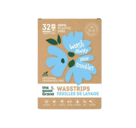 THE GOOD BRAND биоразлагаемые стиральные полоски на 32 стирки, без отдушек