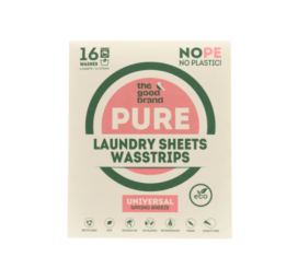 Стиральные полоски THE GOOD BRAND, биоразлагаемые, с ароматом свежих цветов Spring Breeze, 16 шт.