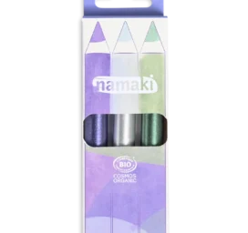 Набор карандашей для макияжа NAMAKI с блёстками "Лунный свет", 3 шт.