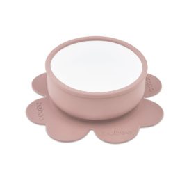 Силиконовая миска Baboo с присоской, Au Naturale, какао, от 6 месяцев