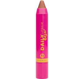 DAILY DOSE Питающий и увлажняющий бальзам для губ с касторовым маслом и маслом ши, оттенок Yap