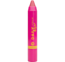 ЕЖЕДНЕВНАЯ ДОЗА Питательный и увлажняющий бальзам для губ с касторовым маслом и маслом ши, оттенок Вкусный