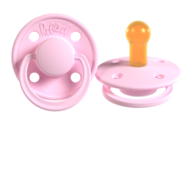 Пустышка из натурального каучука REBAEL Sweet Pink, 0-6 месяцев, 1 шт.