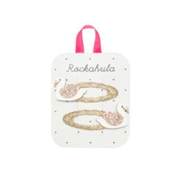 ROCKAHULA Детские заколки для волос с лебедями Swan lake, 2 шт.