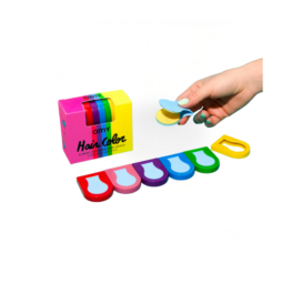 Цветные мелки для волос OMY, 6 шт.