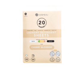 Биодеградируемые полоски для стирки COSMEAU Cherry Blossom, 20 применений