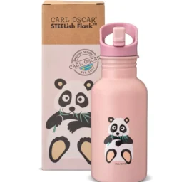Термокружка из нержавеющей стали CARL OSCAR STEELish Pink Panda, 0.5L